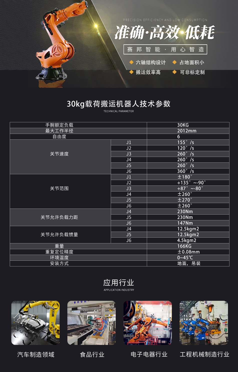 30kg搬运机械人